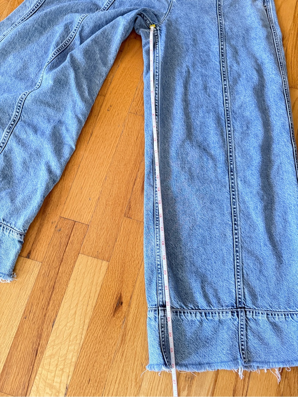 Rag & Bone High Rise Wide Leg Trouser Jeans Size 26 - Picture 5 of 6